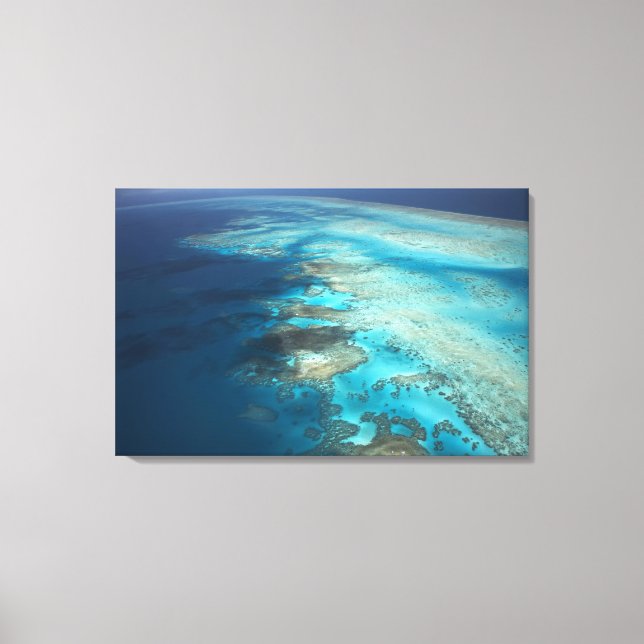 Arlington Reef, Great Barrier Reef Marine Park, Canvas Print (Front)