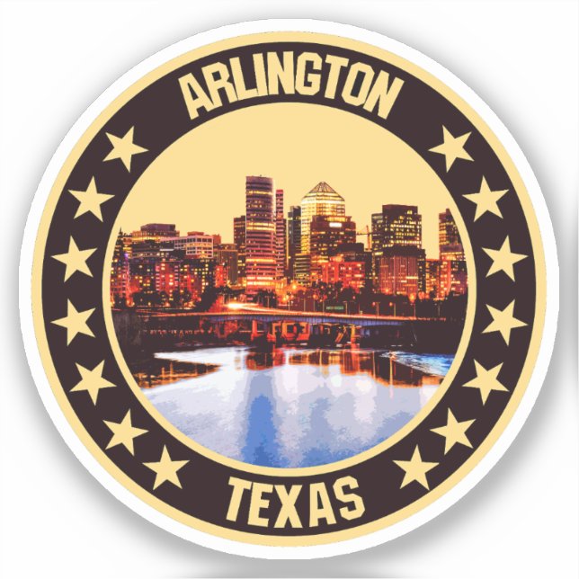 Arlington                                          sticker (Front)