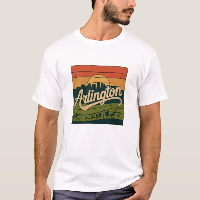 Arlington Texas Gift Idea T-Shirt (Front)