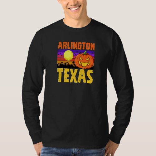 Arlington Texas Happy Halloween Party Local City P T_Shirt