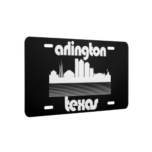 Arlington,Texas License Plate
