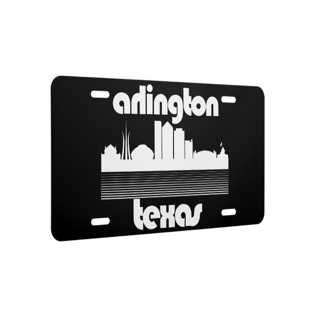 Arlington,Texas License Plate (Right)