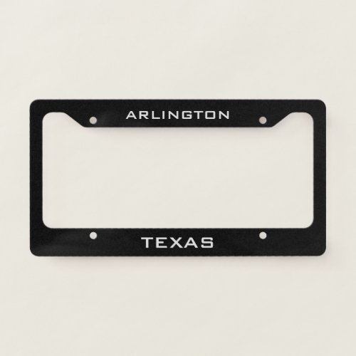 Arlington Texas  License Plate Frame