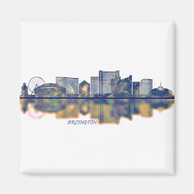 Arlington Texas Magnet (Front)
