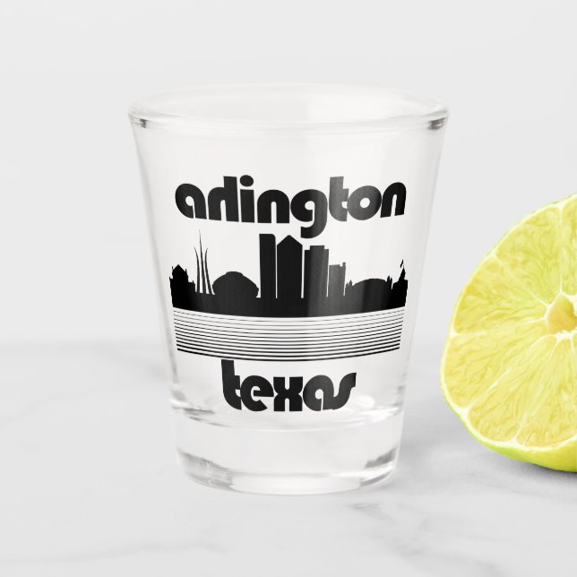Arlington,Texas Shot Glass (Front)