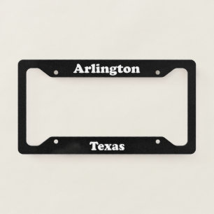 Arlington TX License Plate Frame