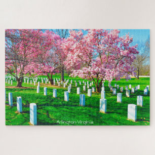 Arlington Virginia.Christmas Greetings Jigsaw Puzz Jigsaw Puzzle