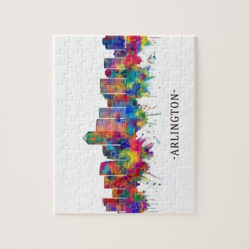 Arlington Virginia Skyline Jigsaw Puzzle