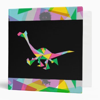 Arlo Abstract Silhouette 3 Ring Binder by gooddinosaur at Zazzle