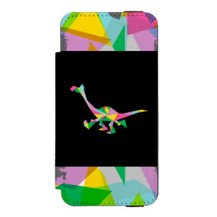 Arlo Abstract Silhouette Wallet Case For iPhone SE/5/5s