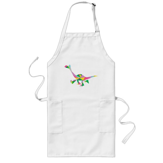 Arlo Abstract Silhouette Long Apron (Front)