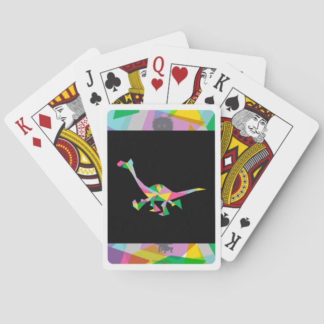 Arlo Abstract Silhouette Playing Cards (Back)