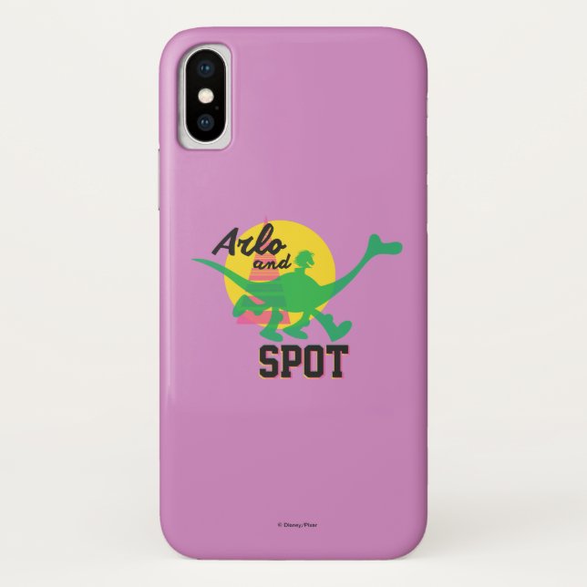 Arlo And Spot Sunset Case-Mate iPhone Case (Back)