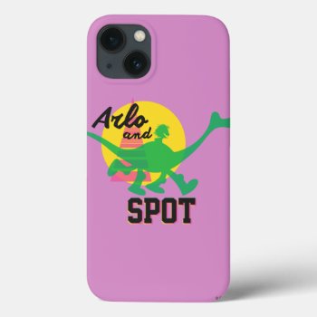 Arlo And Spot Sunset Iphone 13 Case by gooddinosaur at Zazzle