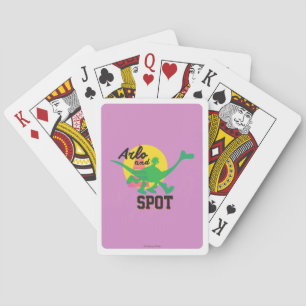 Arlo And Spot Sunset Poker Cards