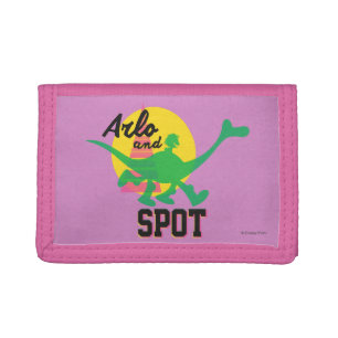Arlo And Spot Sunset Tri-fold Wallet