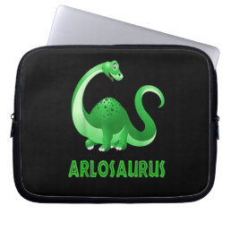 Arlo Arlosaurus Cool Dinosaur Kid Gift Laptop Sleeve