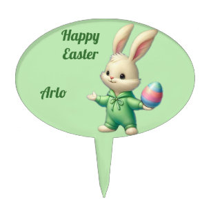 ARLO ~ EASTER CAKE PICK ~ Vintage picture ~