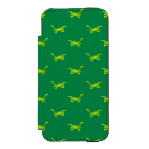 Arlo Half Color Running Wallet Case For iPhone SE/5/5s