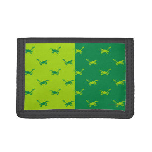 Arlo Half Color Running Trifold Wallet