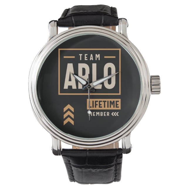 Arlo Personalized Name - Funny Arlo Watch (Front)