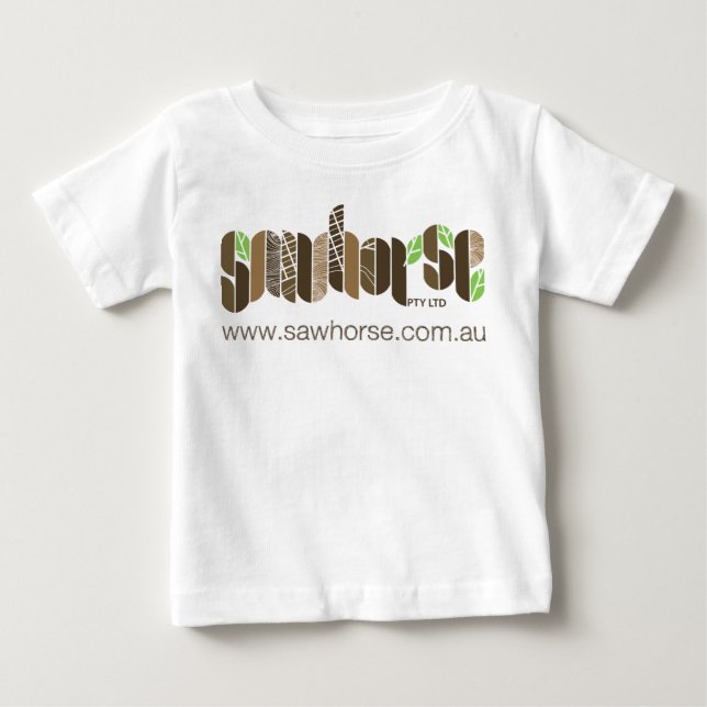 Arlo sawhorse (au) baby T-Shirt (Front)
