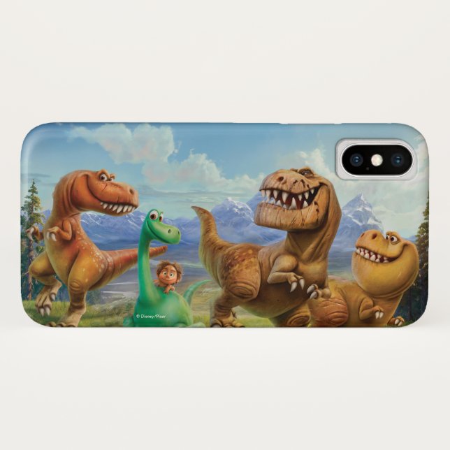 Arlo, Spot, and Ranchers In Field Case-Mate iPhone Case (Back (Horizontal))