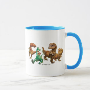 Arlo, Spot, and Ranchers In Field Mug