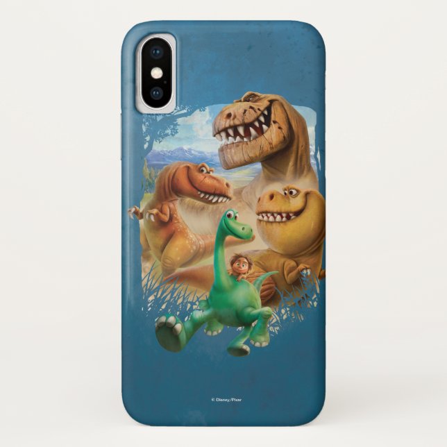 Arlo, Spot, and Ranchers In Forest Case-Mate iPhone Case (Back)