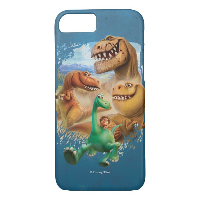 Arlo, Spot, and Ranchers In Forest Case-Mate iPhone Case (Back)