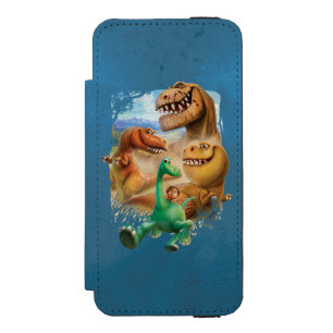 Arlo, Spot, and Ranchers In Forest iPhone SE/5/5s Wallet Case