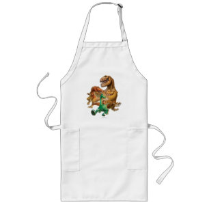 Arlo, Spot, and Ranchers In Forest Long Apron