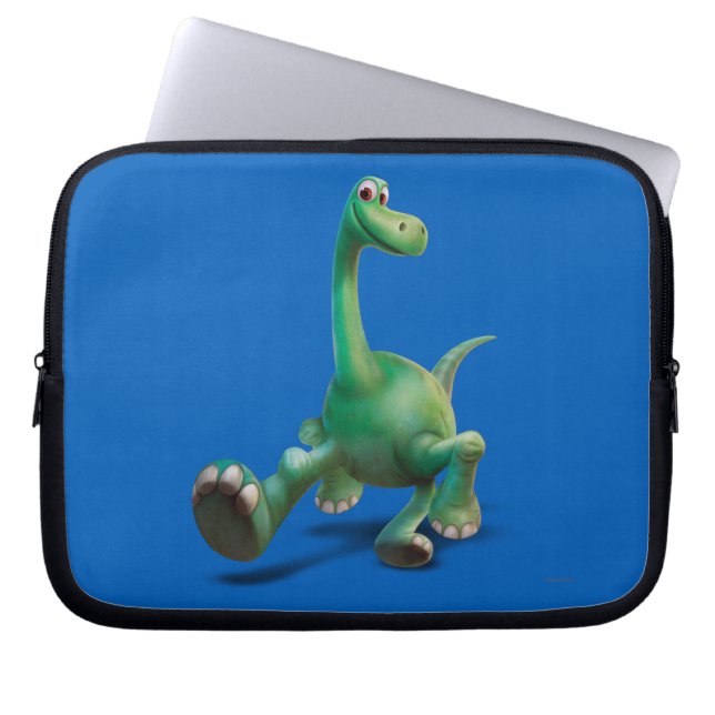 Arlo Walking Forward Laptop Sleeve (Front)