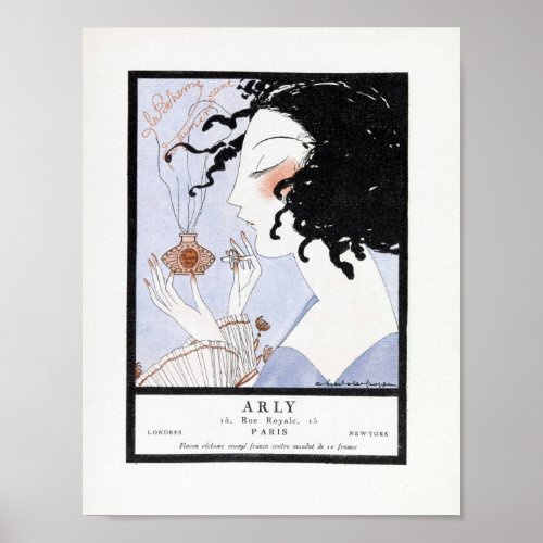 Arly Perfume La Bohme Poster