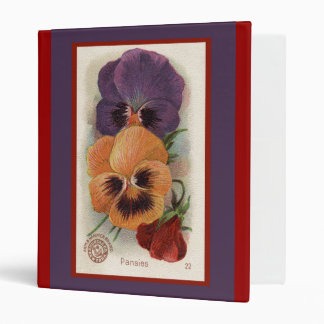 Arm and Hammer Pansies Ad 3 Ring Binder