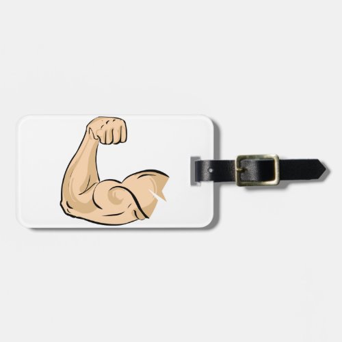 Arm Muscle Luggage Tags