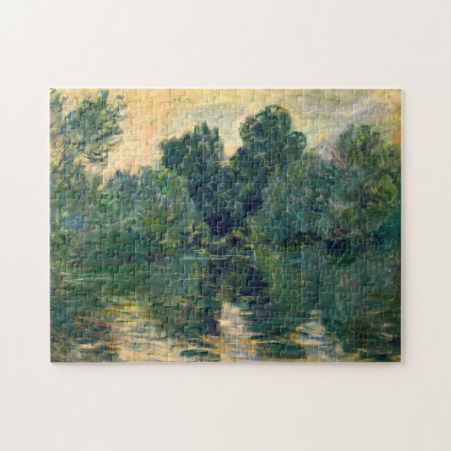 Arm of the Seine Monet Fine Art Jigsaw Puzzle (Horizontal)