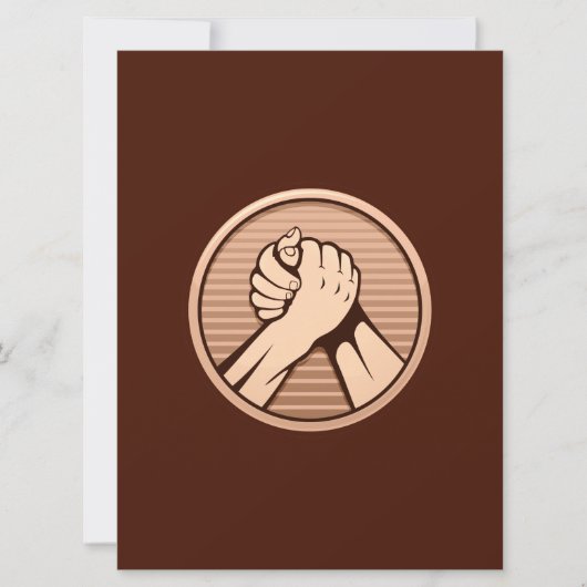 Arm wrestling Bronze (Front)