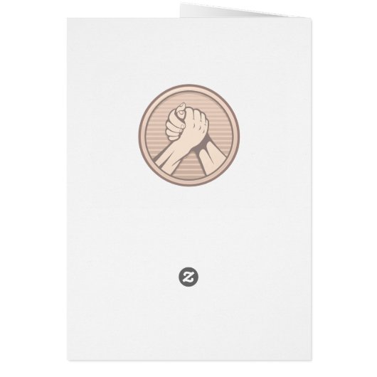 Arm wrestling Bronze (Back)