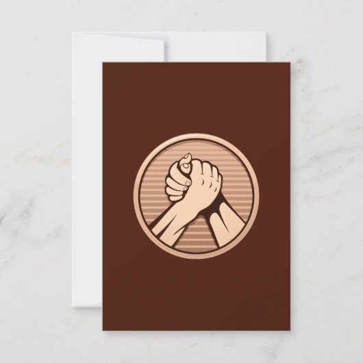 Arm wrestling Bronze (Front)