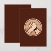 Arm wrestling Bronze (Front/Back)
