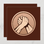 Arm wrestling Bronze (Front/Back)