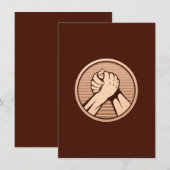 Arm wrestling Bronze (Front/Back)