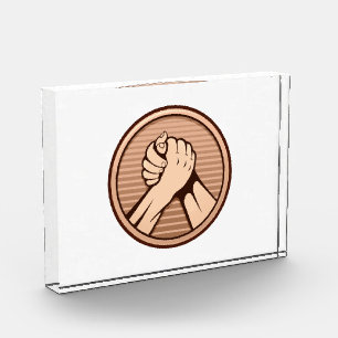 Arm wrestling Bronze Award