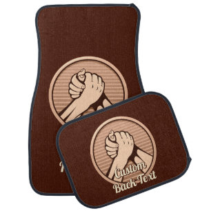 Arm wrestling Bronze Car Mat