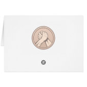 Arm wrestling Bronze Cards (Back Horizontal)