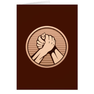 Arm wrestling Bronze Cards
