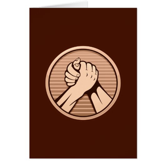 Arm wrestling Bronze Cards (Front)