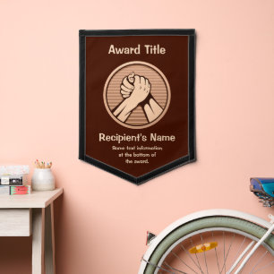 Arm Wrestling Bronze Pennant