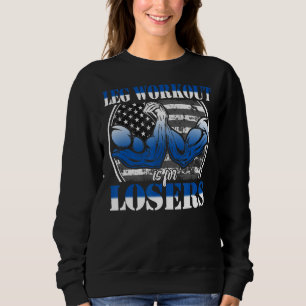 Arm wrestling contest sweatshirt